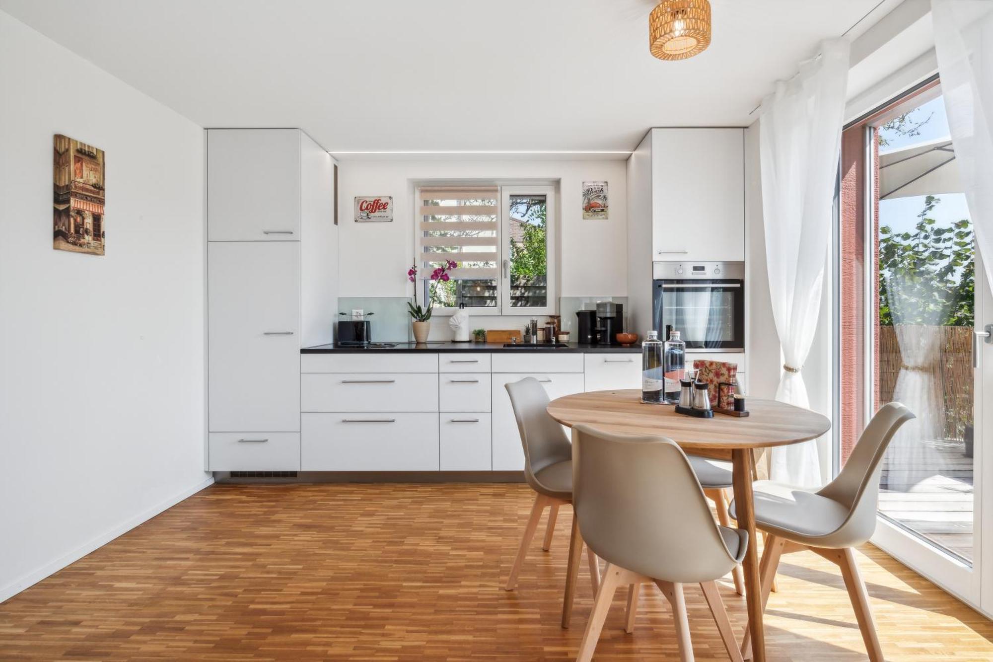 Business I Family Apartment I 1-4 Personen - Aare Blick, Nahe Altstadt I Beamer - 99" Leinwand I Terrassen Lounge Und Parkplatz Brugg  Exterior photo